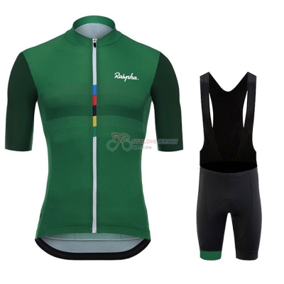 Rapha Cycling Jersey Kit Short Sleeve 2020 Green