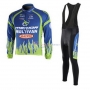 Merida Cycling Jersey Kit Long Sleeve 2010 Blue And Green
