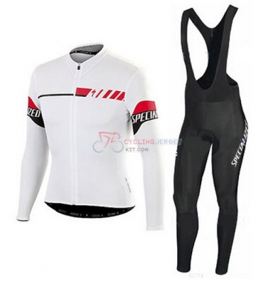 Specialized Cycling Jersey Kit Long Sleeve 2016 White And Black