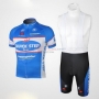 Quick Step Cycling Jersey Kit Short Sleeve 2010 Sky Blue