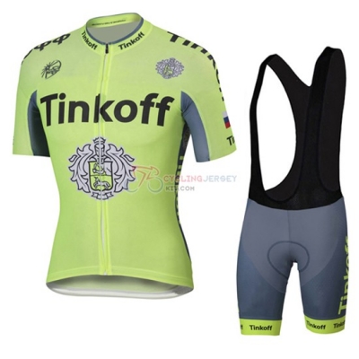 Thinkoff Cycling Jersey Kit Short Sleeve 2016 Green And Black