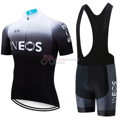 Castelli Ineos Cycling Jersey Kit Short Sleeve 2019 White Black