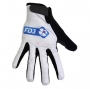 2020 FDJ Long Finger Gloves White Black