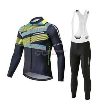 Merida Cycling Jersey Kit Long Sleeve 2020 Green Black