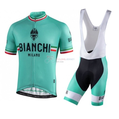 Bianchi Cycling Jersey Kit Short Sleeve 2021 Black