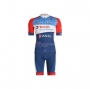 Direct Energie Cycling Jersey Kit Short Sleeve 2021 Blue Red White