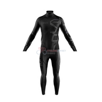 EKOI Cycling Jersey Kit Long Sleeve 2020 Black