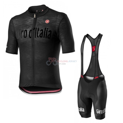 Giro d'Italia Cycling Jersey Kit Short Sleeve 2020 Black(1)