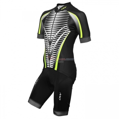 One Way Cycling Jersey Kit Short Sleeve 2020 Black Yellow