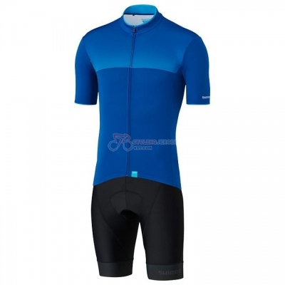 Shimano Cycling Jersey Kit Short Sleeve 2020 Blue