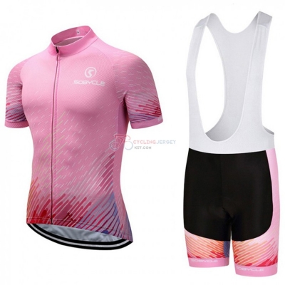Sobycle Cycling Jersey Kit Short Sleeve 2018 Pink