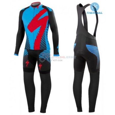 Specialized Cycling Jersey Kit Long Sleeve 2016 Black And Blue