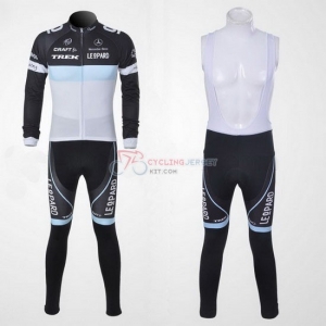 Trek Cycling Jersey Kit Long Sleeve 2011 Black And White