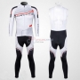 Northwave Cycling Jersey Kit Long Sleeve 2012 Red And White