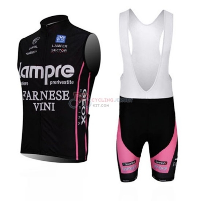 Lampre Wind Vest 2014 Black And Pink