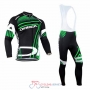 2017 Orbea Cycling Jersey Kit Long Sleeve black and green