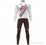 Ag2r La Mondiale Cycling Jersey Kit Long Sleeve 2021 White