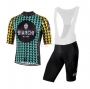 Bianchi Cycling Jersey Kit Short Sleeve 2020 Black Blue Yellow