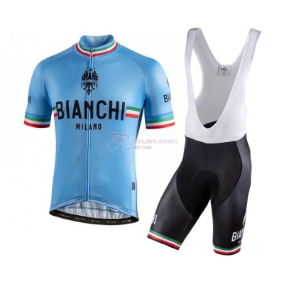 Bianchi Cycling Jersey Kit Short Sleeve 2021 White