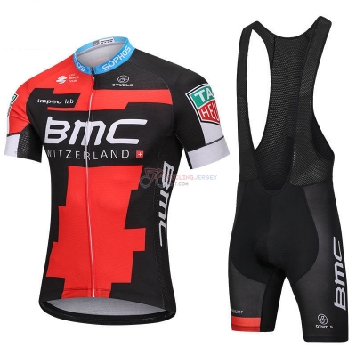 Bmc Cycling Jersey Kit Short Sleeve 2018 Red Black
