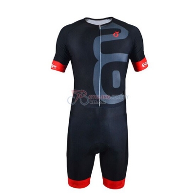 Emonder-triathlon Cycling Jersey Kit Short Sleeve 2019 Black Red