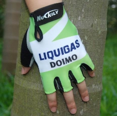 Cycling Gloves Liquigas 2011 green