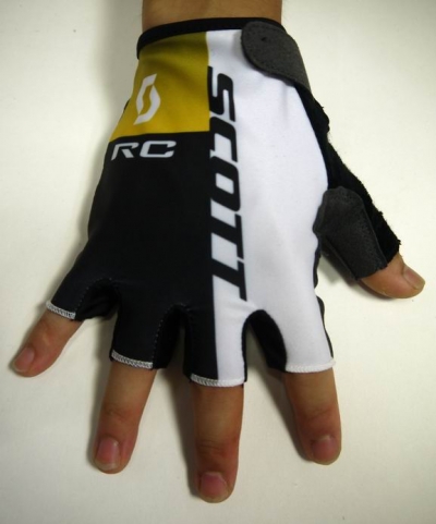Cycling Gloves Scott 2015 black and white