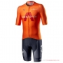 Ineos Grenadiers Cycling Jersey Kit Short Sleeve 2021 Orange