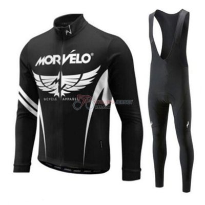 Morvelo Cycling Jersey Kit Short Sleeve 2018 Black White