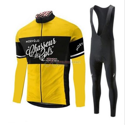 Morvelo Cycling Jersey Kit Short Sleeve 2018 Yellow