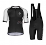 Scott Cycling Jersey Kit Short Sleeve 2021 Black White