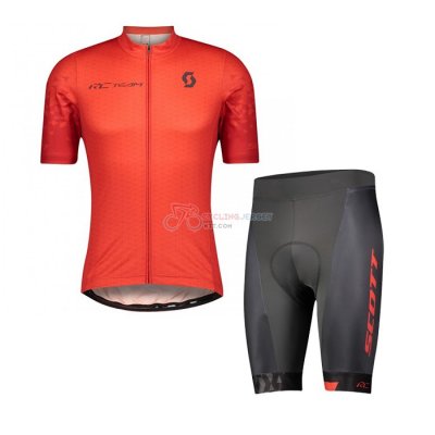 Scott Cycling Jersey Kit Short Sleeve 2021 Red(1)