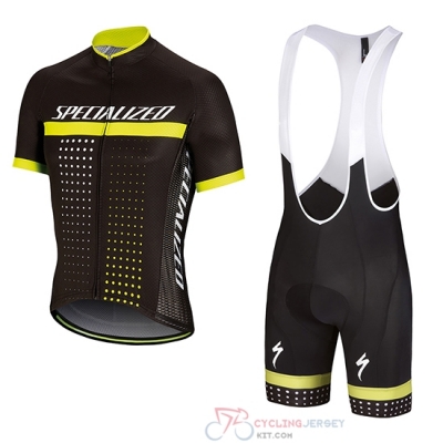 Specialized Cycling Jersey Kit Short Sleeve 2018 Black Yellow