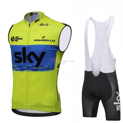 Wind Vest 2018 Sky Green and Blue
