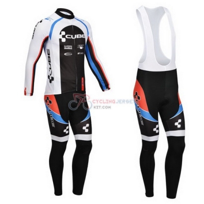 Cube Cycling Jersey Kit Long Sleeve 2013 Black And White