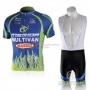 Merida Cycling Jersey Kit Short Sleeve 2010 Blue And Green
