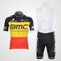 BMC Cycling Jersey Kit Short Sleeve 2012 Yellow And Red