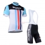 Bianchi Cycling Jersey Kit Short Sleeve 2014 White And Sky Blue
