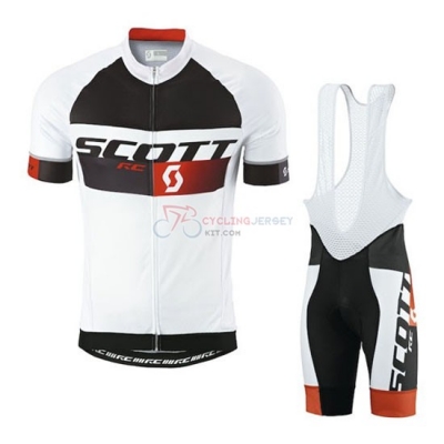 Scott Cycling Jersey Kit Short Sleeve 2016 White Black