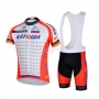 Katusha Cycling Jersey Kit Short Sleeve 2018 Red White