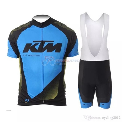 Ktm Cycling Jersey Kit Short Sleeve 2018 Blue Black