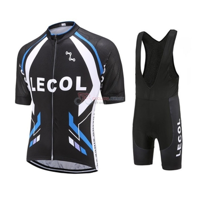 Le Col Cycling Jersey Kit Short Sleeve 2021 Black