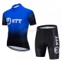 NTT Pro Cycling Cycling Jersey Kit Short Sleeve 2020 Black Blue