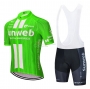 Sunweb Cycling Jersey Kit Short Sleeve 2020 Green White