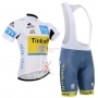Tinkoff Cycling Jersey Kit Short Sleeve 2016 Yellow And White