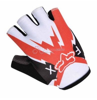 Cycling Gloves 2014 Orange And White