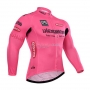 Giro D'Italia Cycling Jersey Kit Long Sleeve 2015 Pink