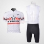Trek Cycling Jersey Kit Short Sleeve 2011 White And Red