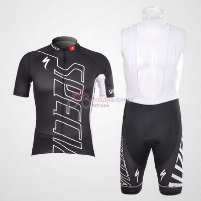 Specialized Cycling Jersey Kit Short Sleeve 2012 Black And White
