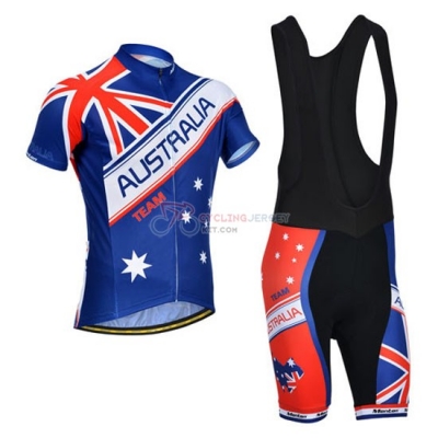 Australia Cycling Jersey Kit Short Sleeve 2014